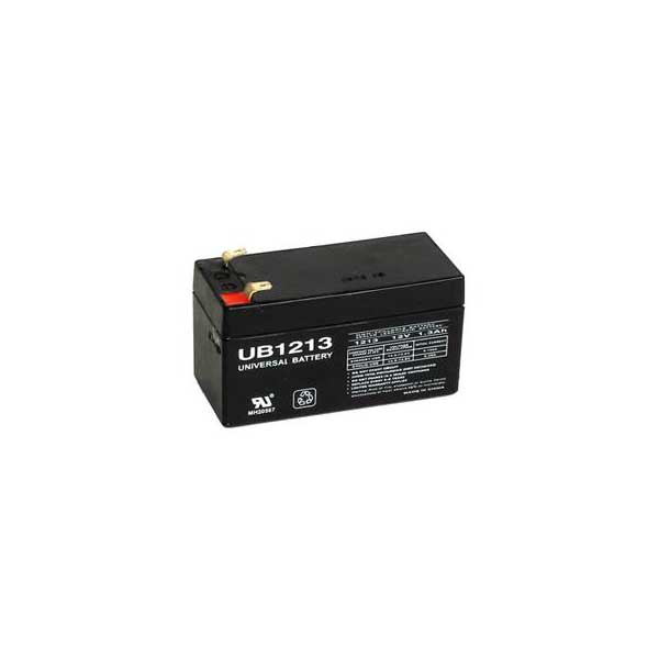 12V 1.3Ah Sealed Lead Acid Battery w/ F1 Terminals