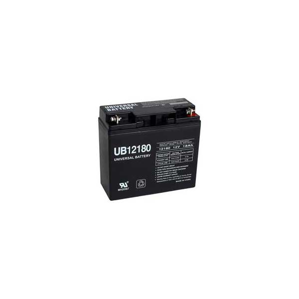 12V 18Ah Sealed Lead Acid Battery w/ T4 Terminals