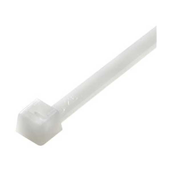 14" Mounting Hole Cable Ties - Natural / 100 Pack