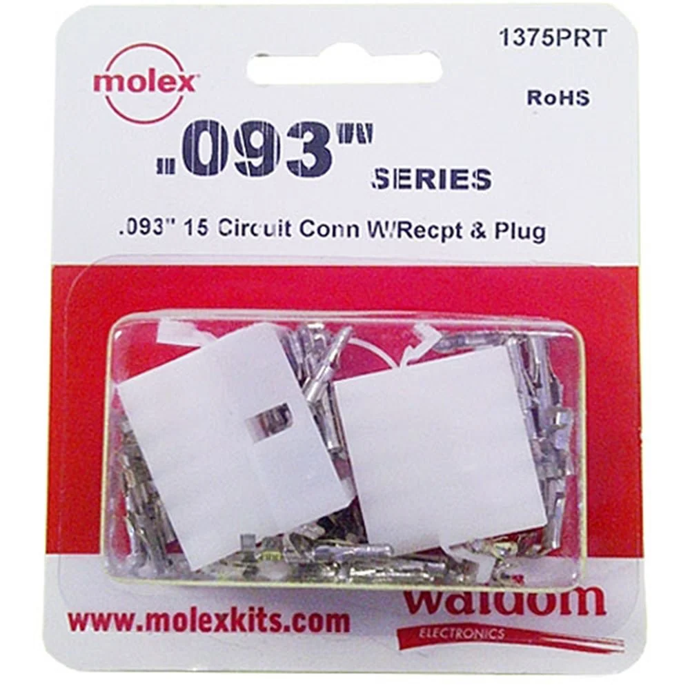 15 Circuit Panel Mount Plug and Receptacle (0.093") - Image 2