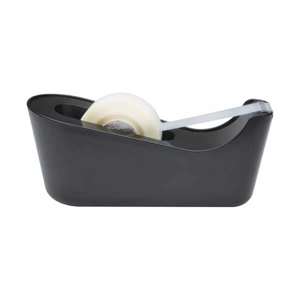 3M Scotch Desktop Tape Dispenser | Weighted Base | Black | C18-BLK