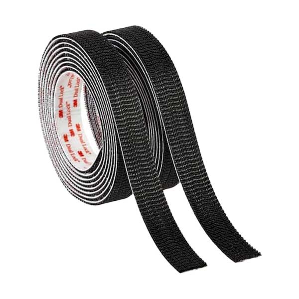 3M Scotch Extreme Fasteners Heavy-Duty Mounting Tape | Black |  1 in. x 4 ft. | 2 Rolls | RF6741 - Image 2
