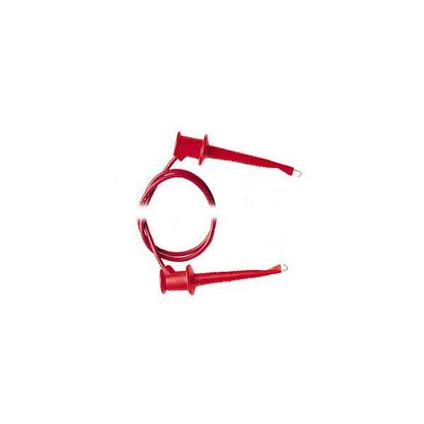 36" Red Minigrabber Test Clip Patch Cord