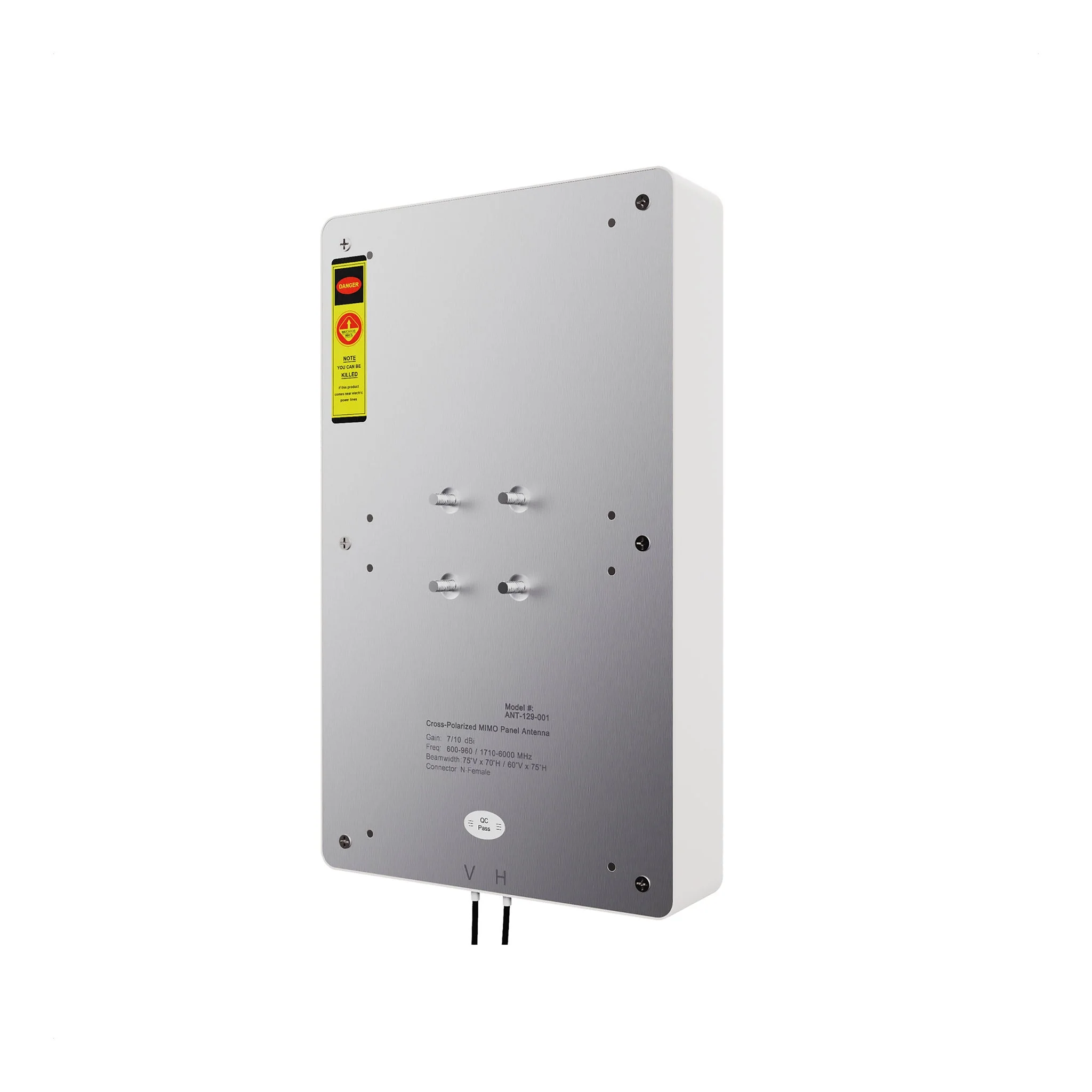 Altex Preferred MFG ANT-129-001 4G/LTE/5G Cross-Polarized (MIMO) 7-10 dBi High-Gain Fixed-Mount Outdoor Directional Panel Antenna - Image 4
