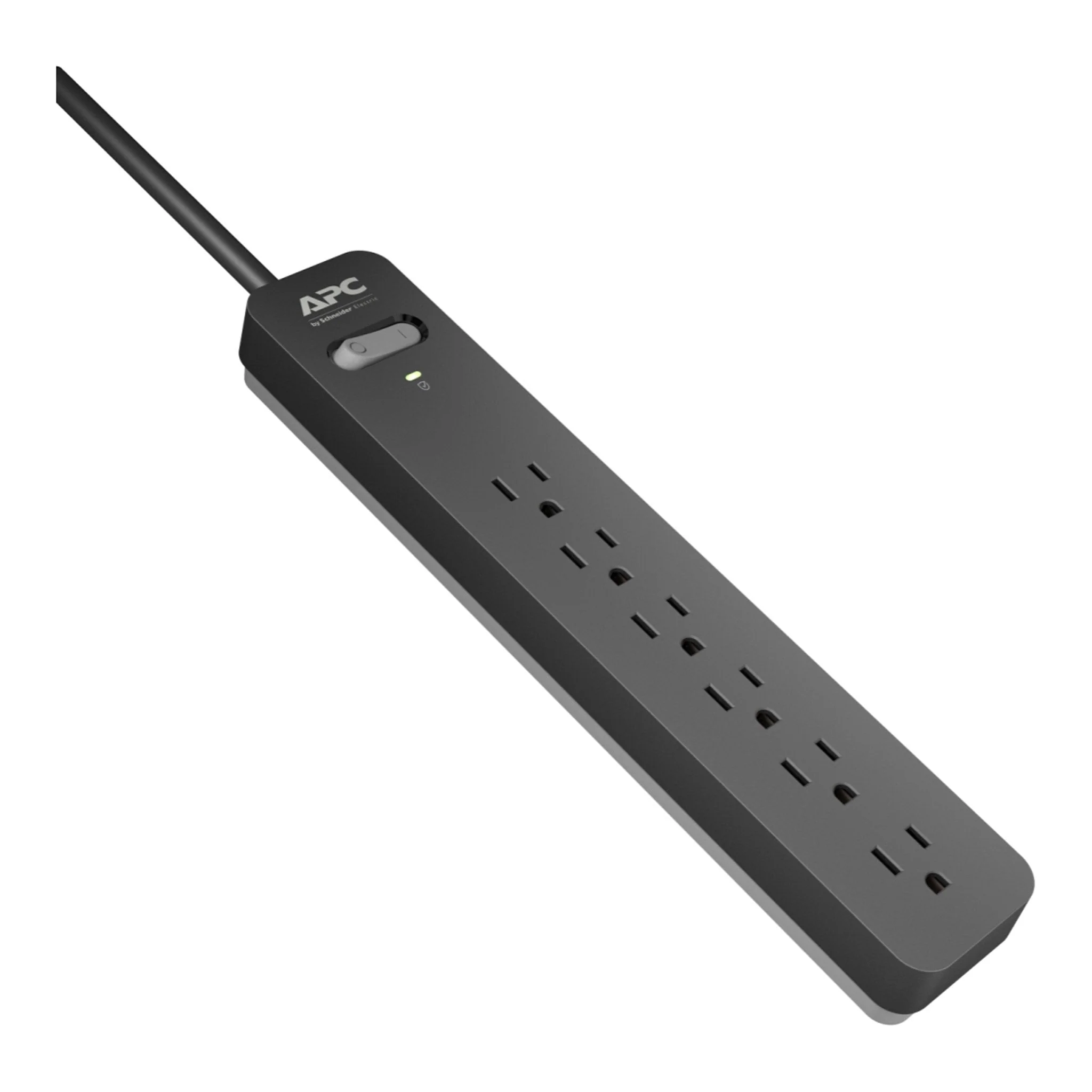 APC PE610 6-Outlet SurgeArrest Surge Suppressor/Protector with 10ft Cord - Image 2