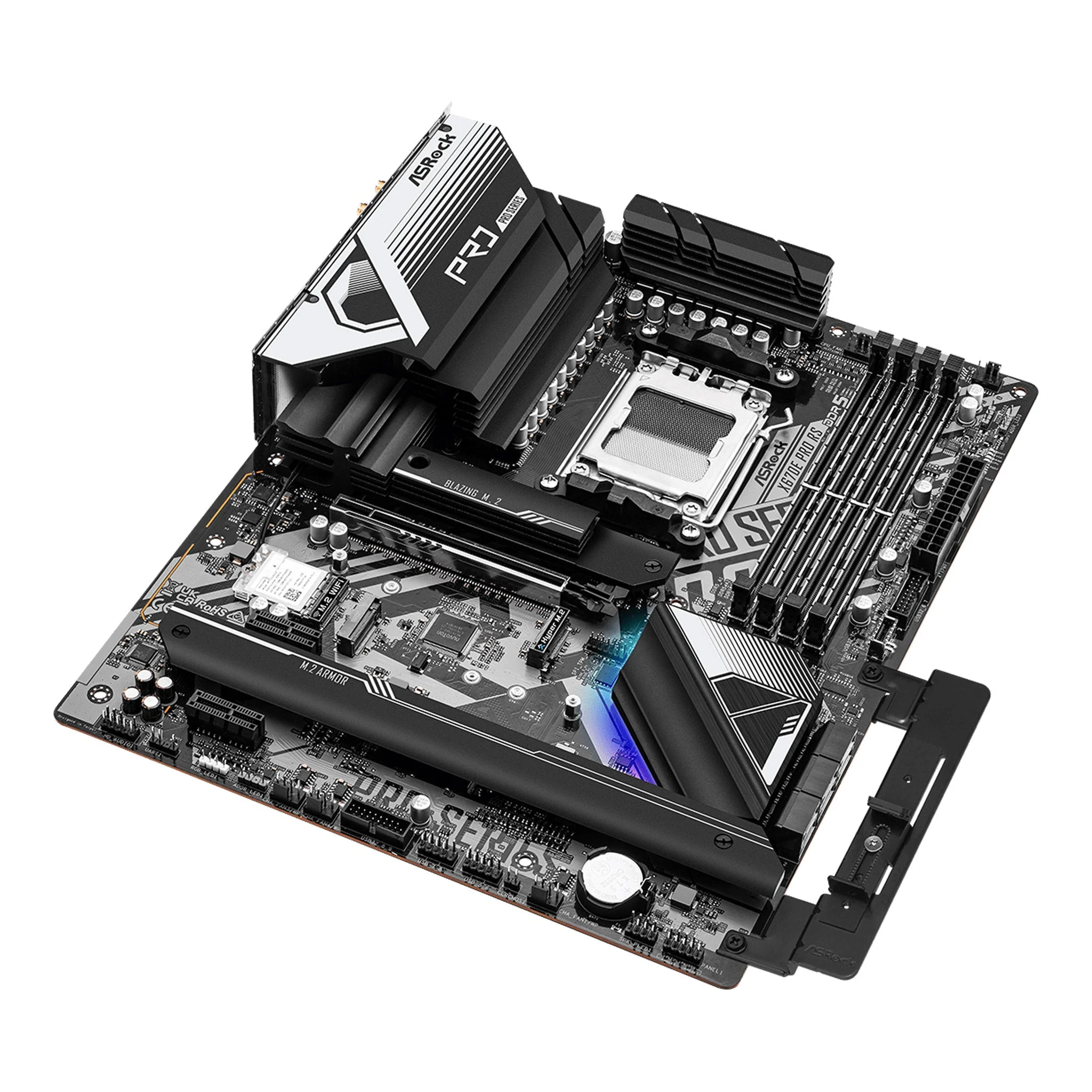 ASRock X670E PRO RS AMD Ryzen 7000 Series AM5 ATX Pro RS Gaming Motherboard - Image 4