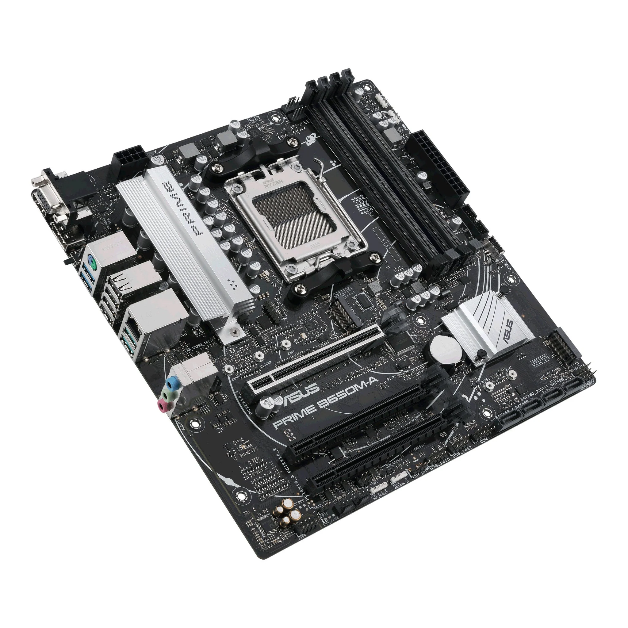 ASUS PRIME B650M-A-CSM AMD Ryzen AM5 DDR5 Micro ATX Desktop Motherboard - Image 4
