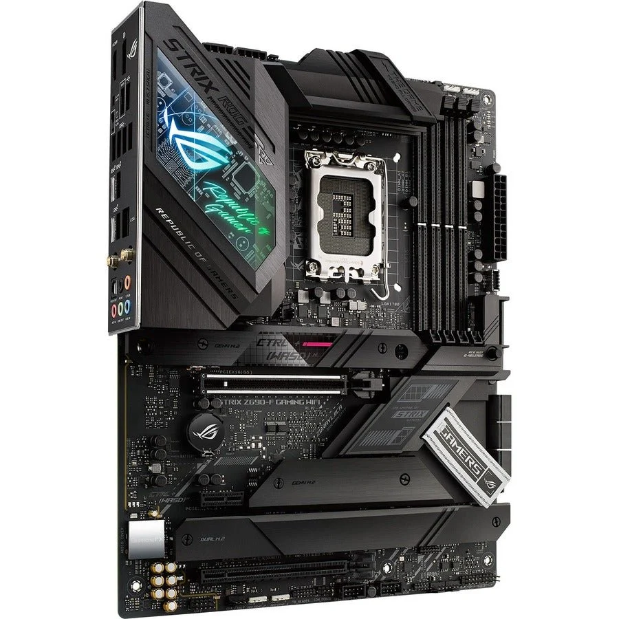ASUS ROG STRIX Z690-F GAMING WIFI 6E Intel LGA1700 DDR5 ATX Motherboard with Aura Sync RGB Lighting - Image 6