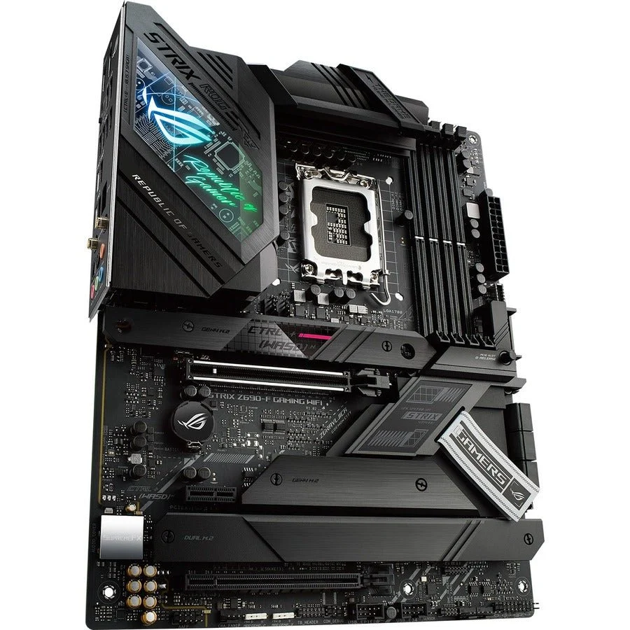 ASUS ROG STRIX Z690-F GAMING WIFI 6E Intel LGA1700 DDR5 ATX Motherboard with Aura Sync RGB Lighting - Image 8