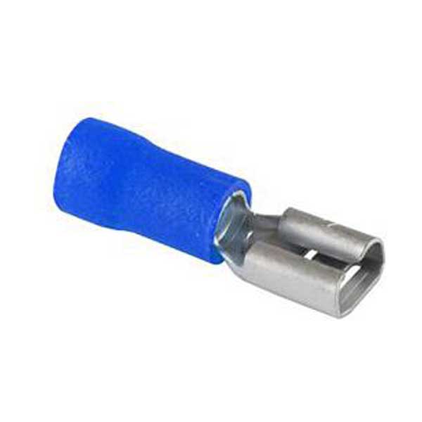 Blue Vinyl Insulated Female Quick Disconnects 16-14 AWG 100pc