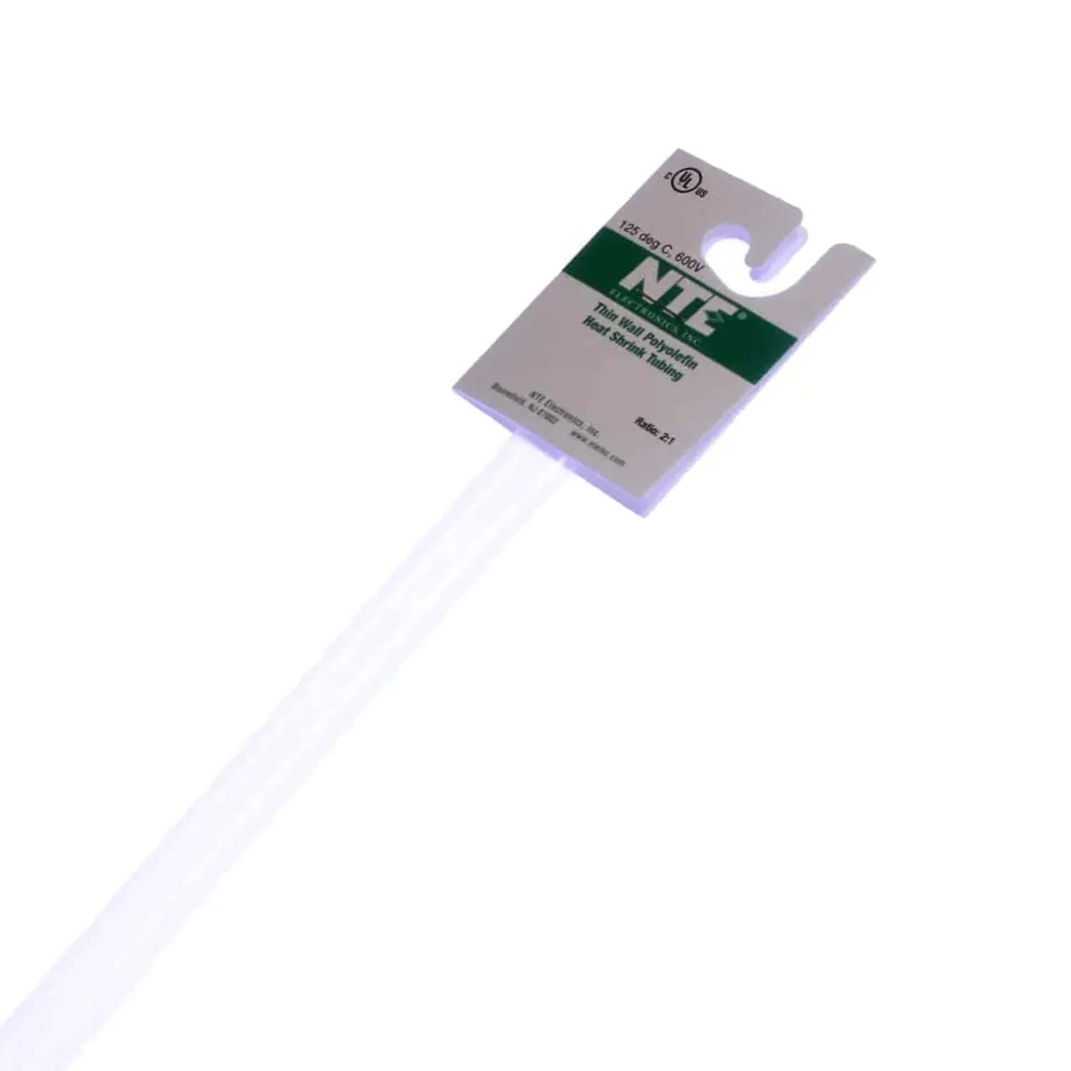 1/4 Inch Thin Wall Heat Shrink, 2:1, Clear, 4FT