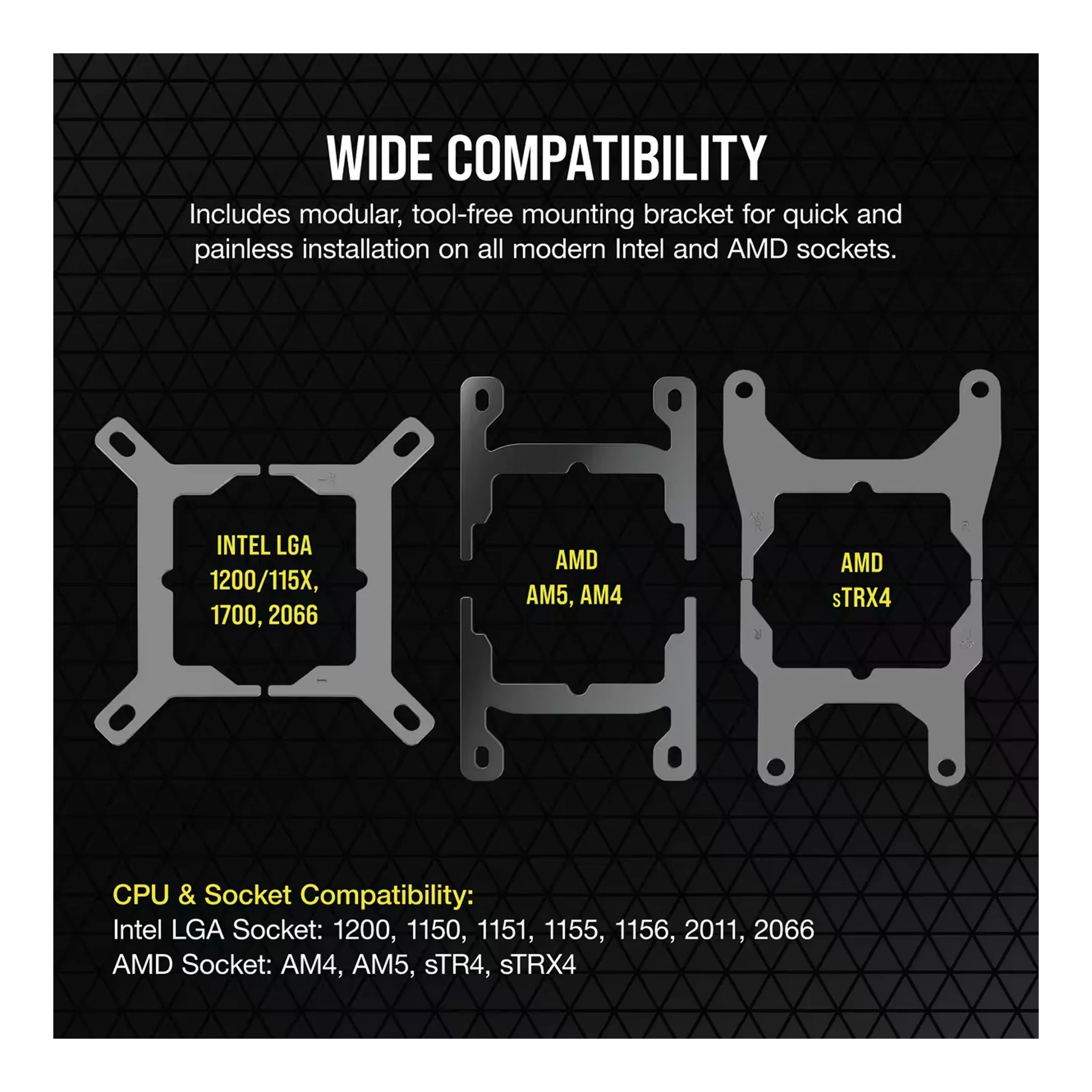 CORSAIR CW-9060069-WW 280mm iCUE H115i ELITE CAPELLIX XT Liquid CPU Cooler - Image 8