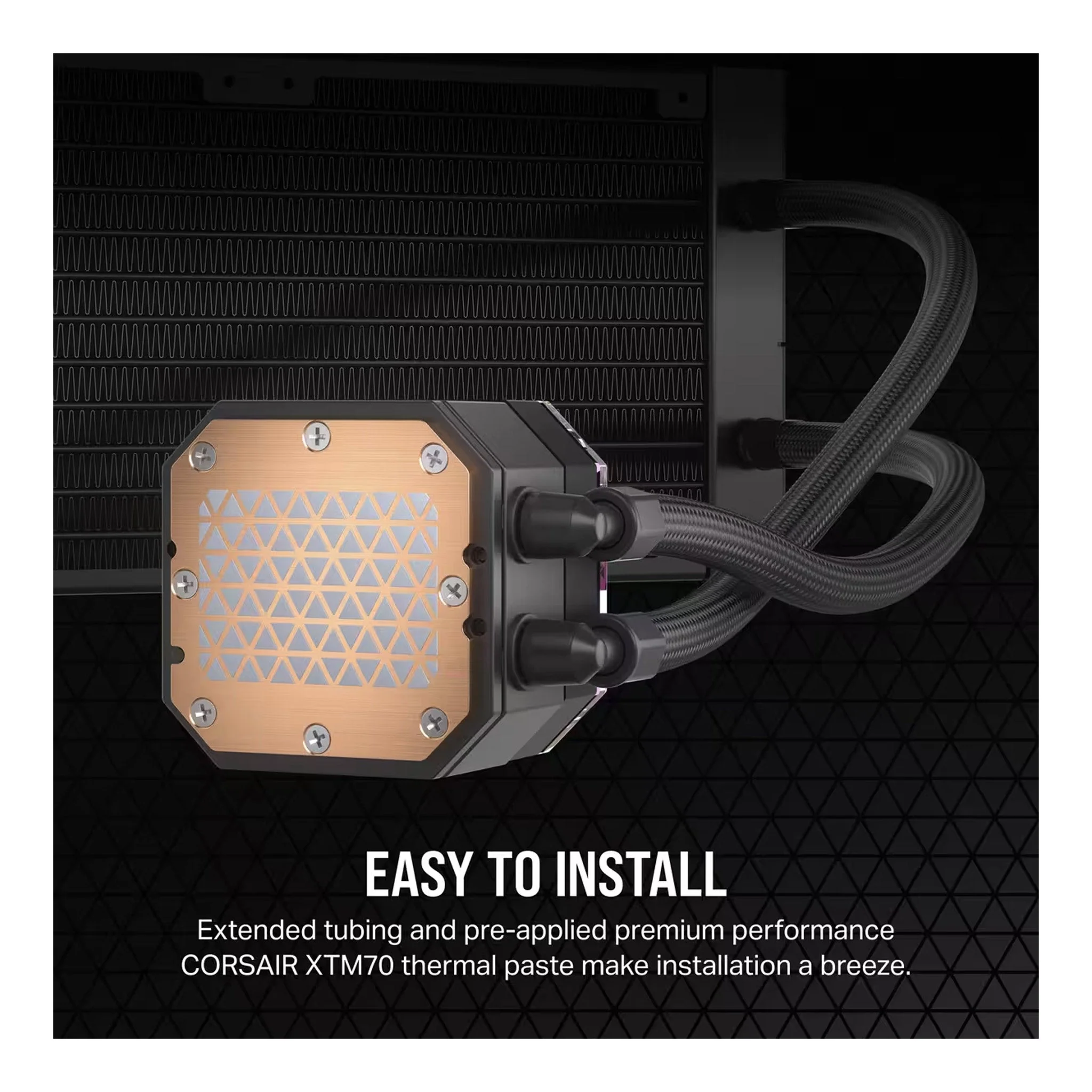 Corsair CW-9060070-WW iCUE H150i ELITE CAPELLIX XT Liquid CPU Cooler - Image 8