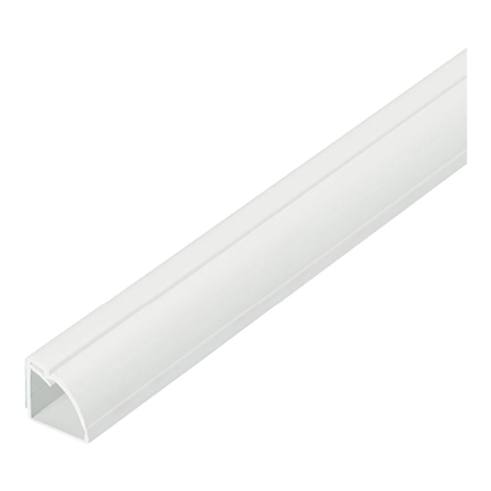 D-Line US/D222QSW 6ft Self-Adhesive Quarter Round Cable Raceway - White