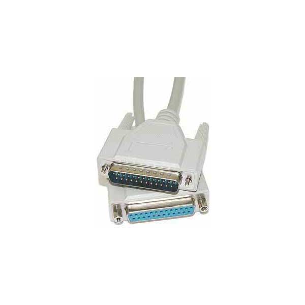 DB25 Male to Female Extension Cable - 50'