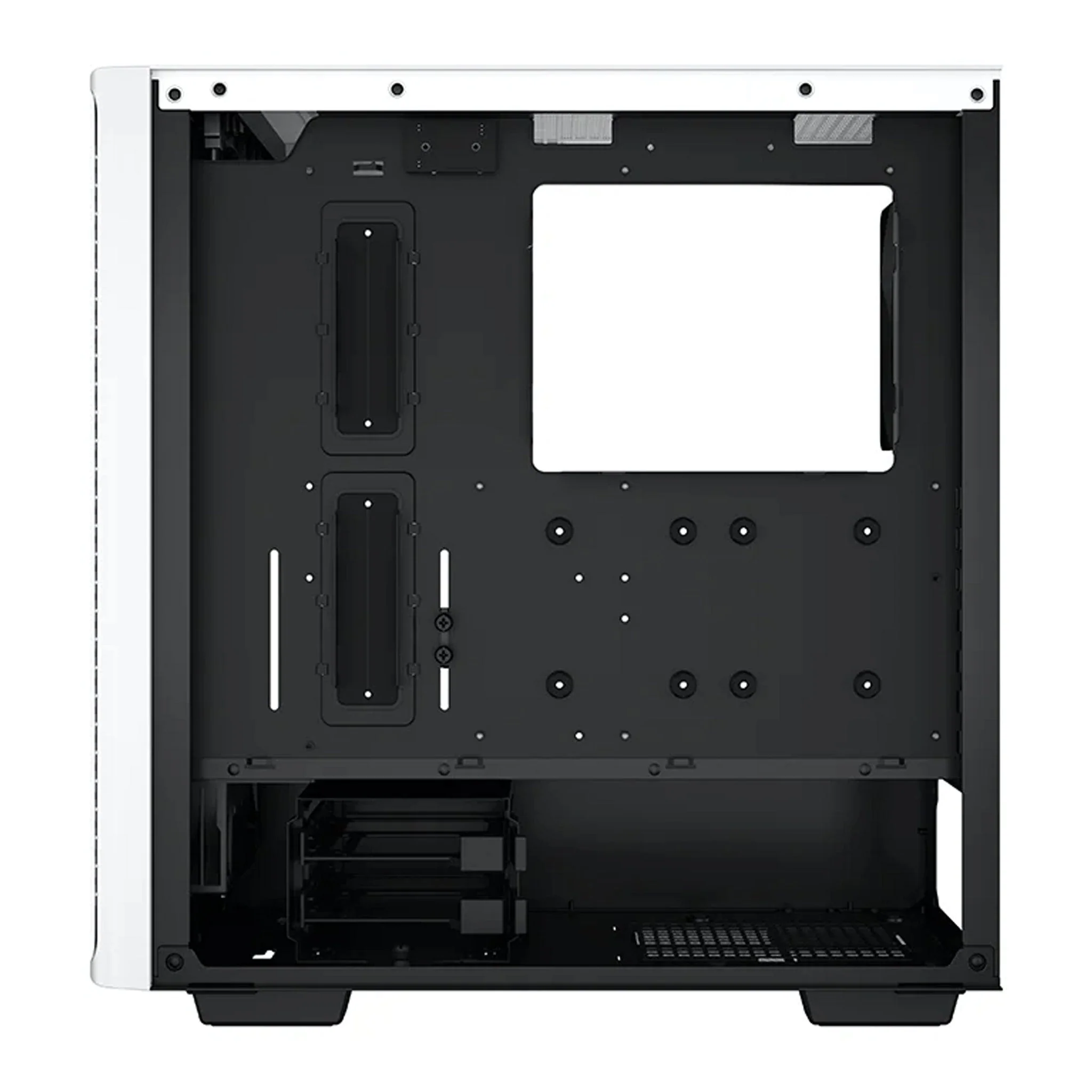 DeepCool R-CK560-WHAAE4-G-1 White CK560 Mid-Tower ATX Case with Tempered Glass Side Panel - Image 6