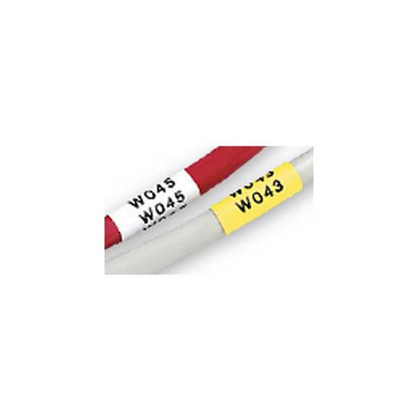 DYMO Rhino 18491 3/4" Flexible Nylon Label Tape, Black On Yellow, IND, 11.5FT - Image 2