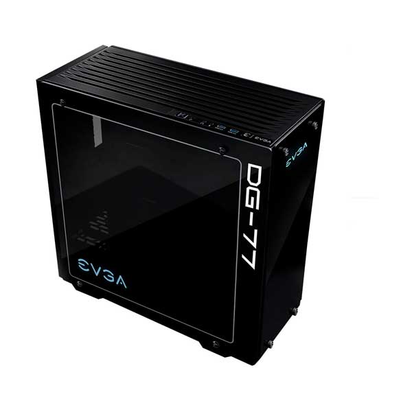 EVGA 170-B0-3540-KR DG-77 Matte Black Tempered Glass Mid-Tower Gaming Case - Image 3