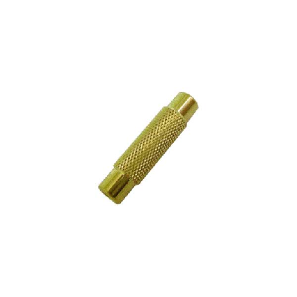 Gold RCA Coupler (Jack to Jack) Audio Adapter