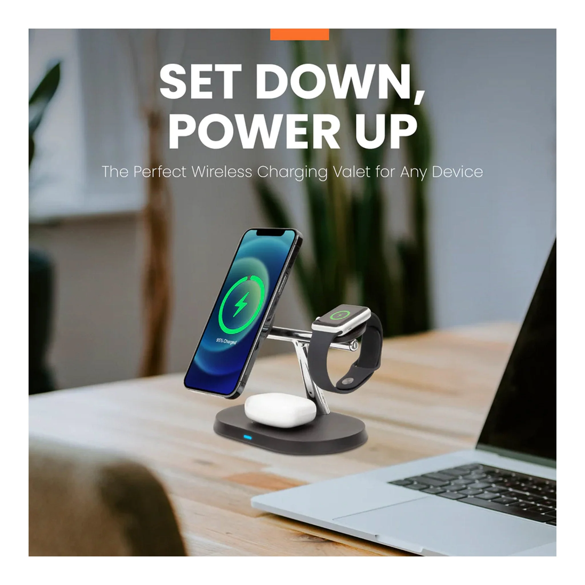 Helix ETHVAL3 ChargeWireless Valet with 3-in-1 Charging - Image 3