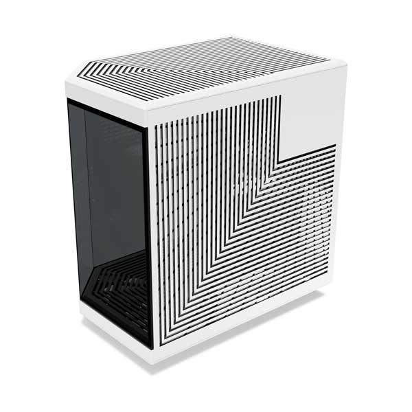 HYTE Dual-Chamber Mid-Tower ATX Computer Case - Black / White (CS-HYTE-Y70-BW) - Image 2
