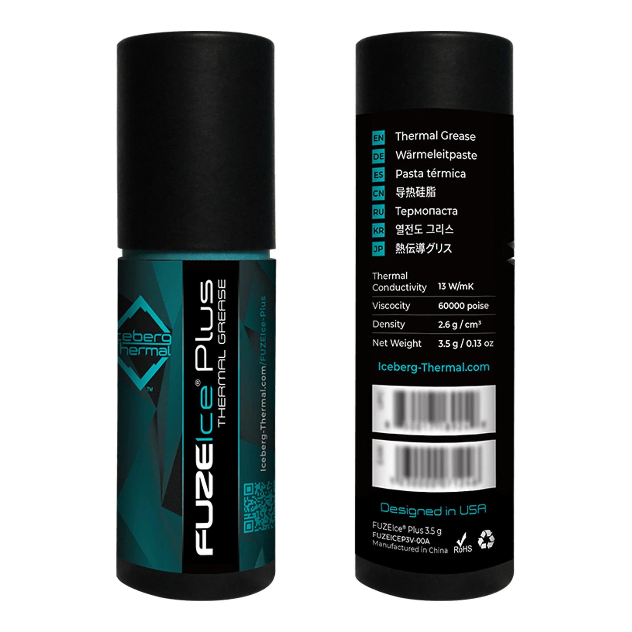 Iceberg Thermal BLACKICEP4G-00A 3.5g FUZEIce Plus Thermal Grease - Image 4
