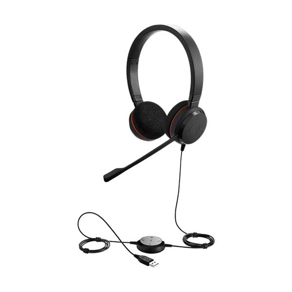 Jabra 4999-829-209 EVOLVE 20 UC USB Stereo Headset - Image 3