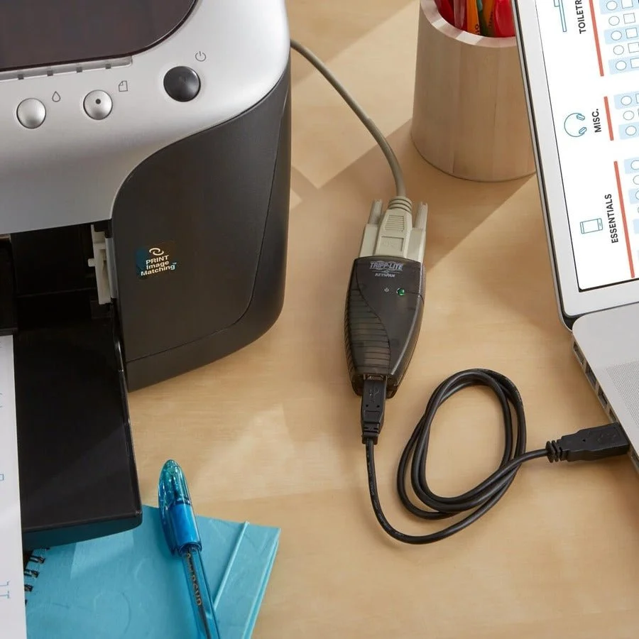 Tripp Lite USA-19HS Hi Speed USB Serial Adapter, PC MAC, supports Cisco Break Sequence - Image 9