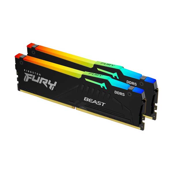 Kingston FURY Beast 32GB (2x16GB) DDR5 SDRAM Memory Kit | KF556C40BBAK2-32