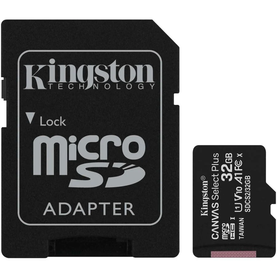 Kingston SDCS2/32GB 32GB Class 10 Canvas Select Plus microSD Memory Card with Android A1 Performance Class - Image 2