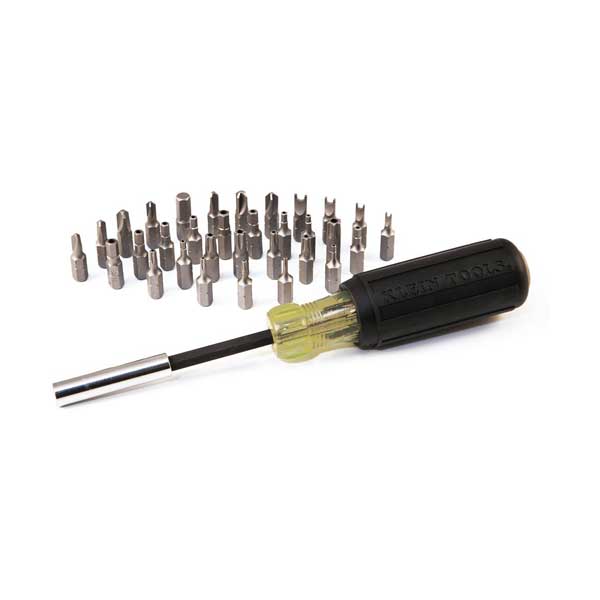 Klein Tools 32510 Magnetic Screwdriver with 32 Tamperproof Bits