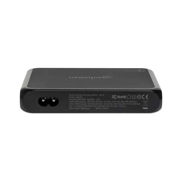 Manhattan 102247 90W USB-C / USB-A Power Delivery Charging Station - Image 3