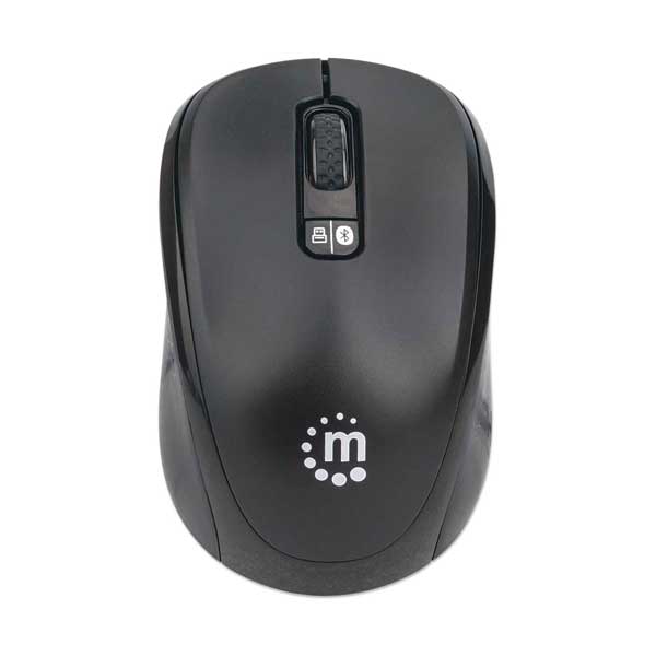 Manhattan 179478 Bluetooth / 2.4 GHz Wireless Dual-Mode Mouse with Three Buttons and Scroll Wheel - Image 4