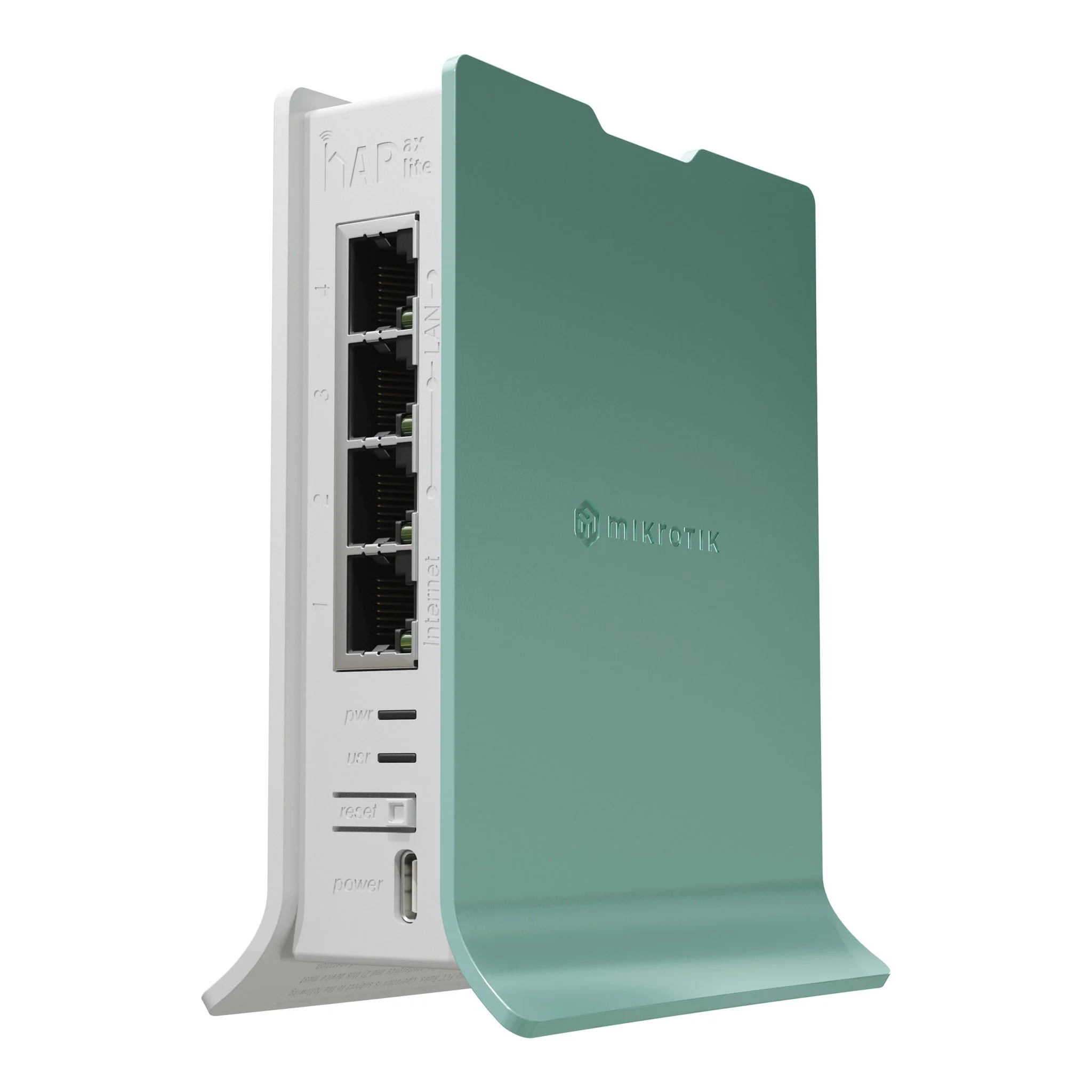 MikroTik hAP ax lite 4-Port 2.4GHz AX600 Wi-Fi 6 Dual-Core Wireless Router - Image 2
