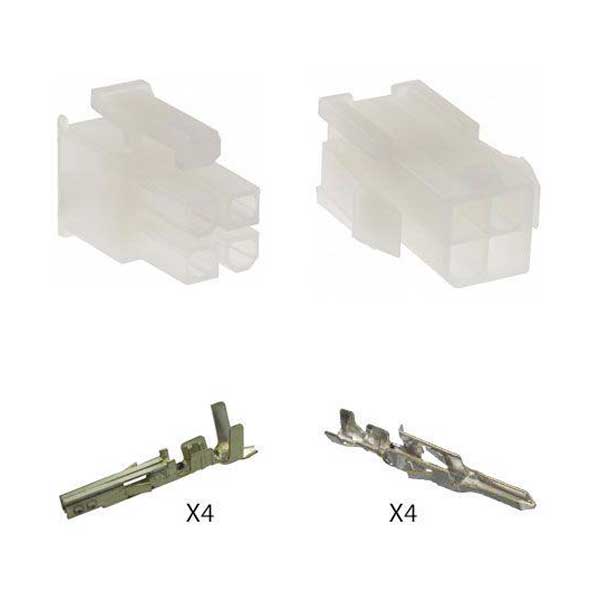 Molex Mini-fit Conn,4ckt Plg/r