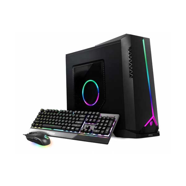 MSI AEGSE10SI211 Aegis SE 10th Desktop Gaming Computer with MSI Gaming Keyboard and Mouse