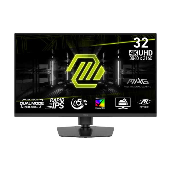 MSI MAG 322URDF E16 32" 4K 160Hz Dual-Mode Rapid IPS LCD Gaming Monitor