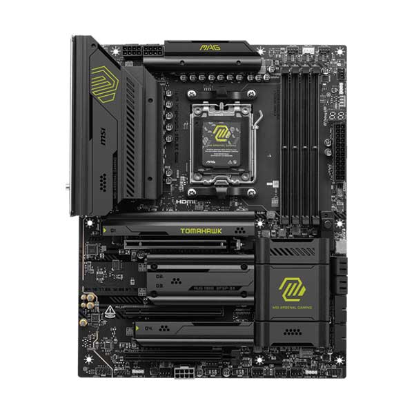MSI MAG X870E TOMAHAWK WIFI 7 Motherboard | AMD AM5 | 5G LAN | Dual USB4 - Image 2