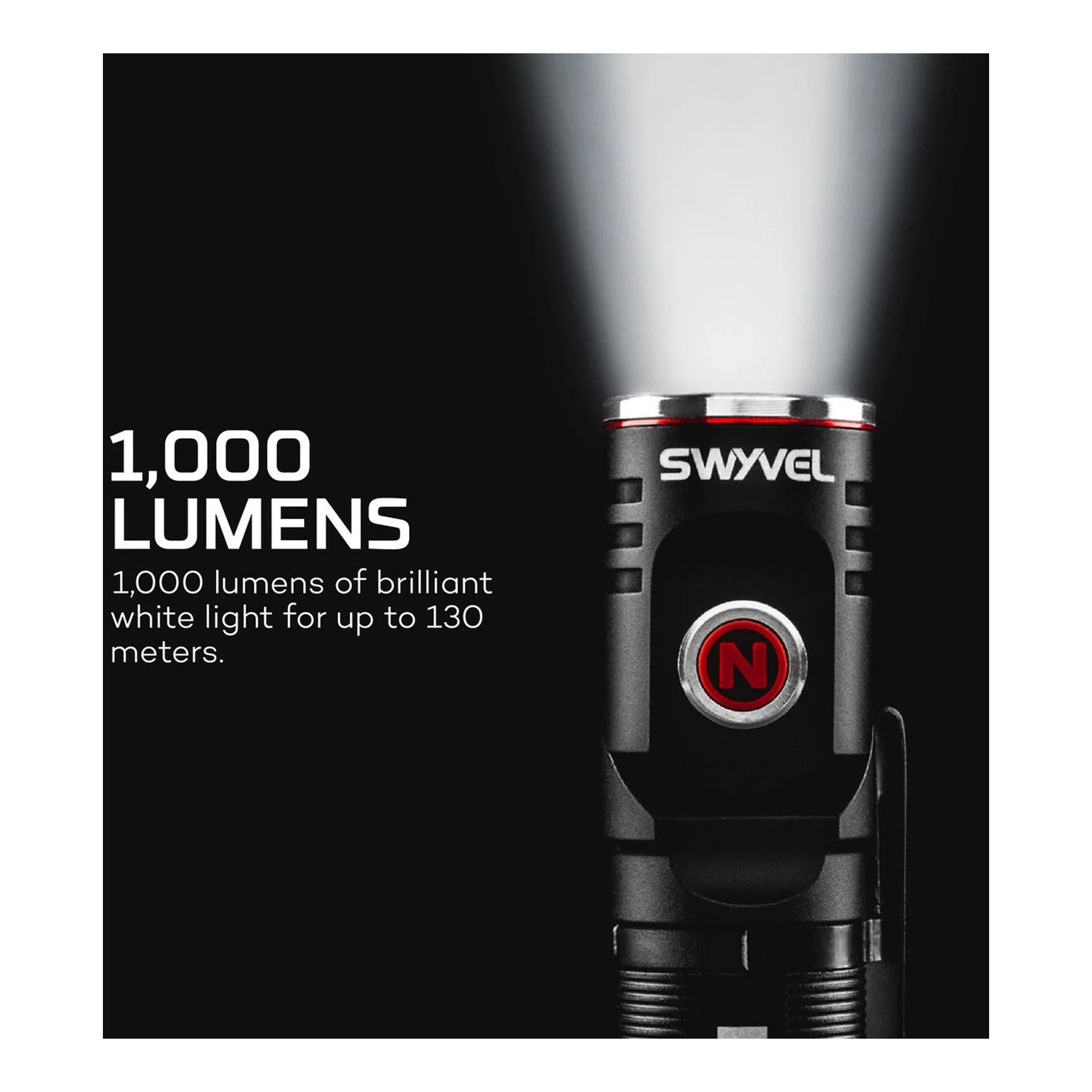 NEBO 6907 SWYVEL EDC Pocket Flashlight with Versatile 90º Pivot Head - Image 2