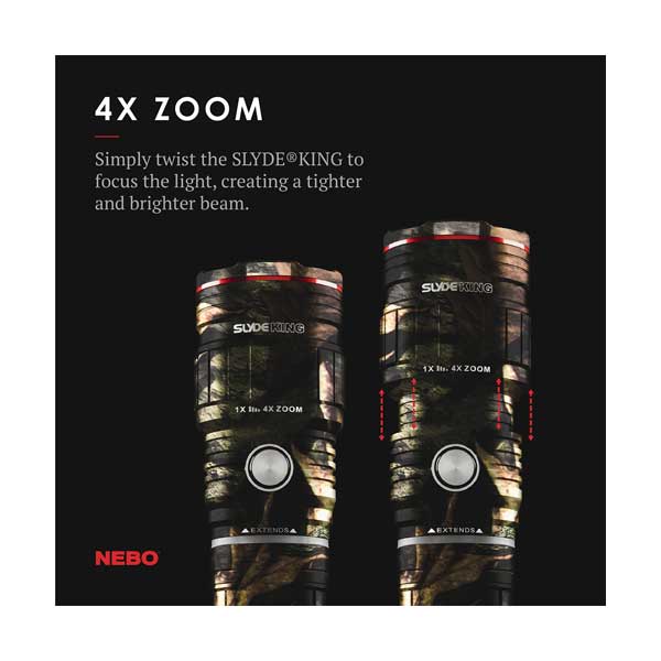 NEBO NEB-WLT-0003 SLYDE KING 2nd Gen 500 lumen Rechargeable LED Flashlight - Image 5