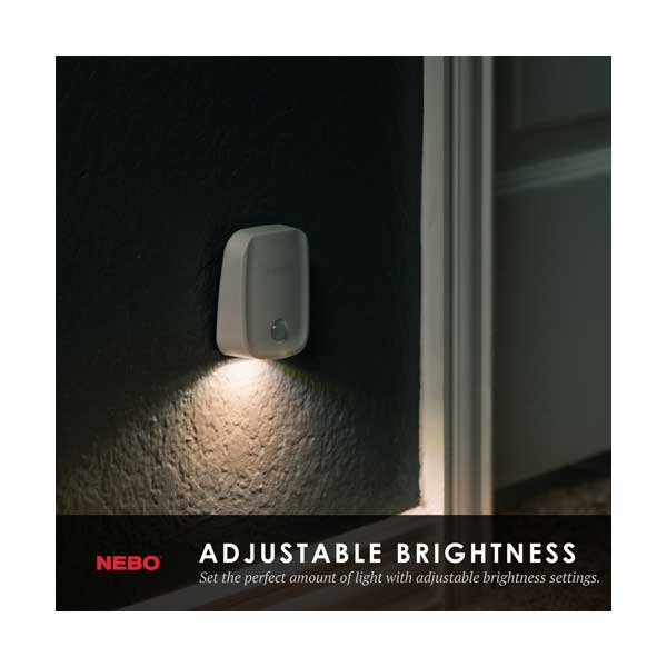 NEBO NEB-WLT-0026 Motion Sensor Ambient Night Light 3-Pack - Image 4
