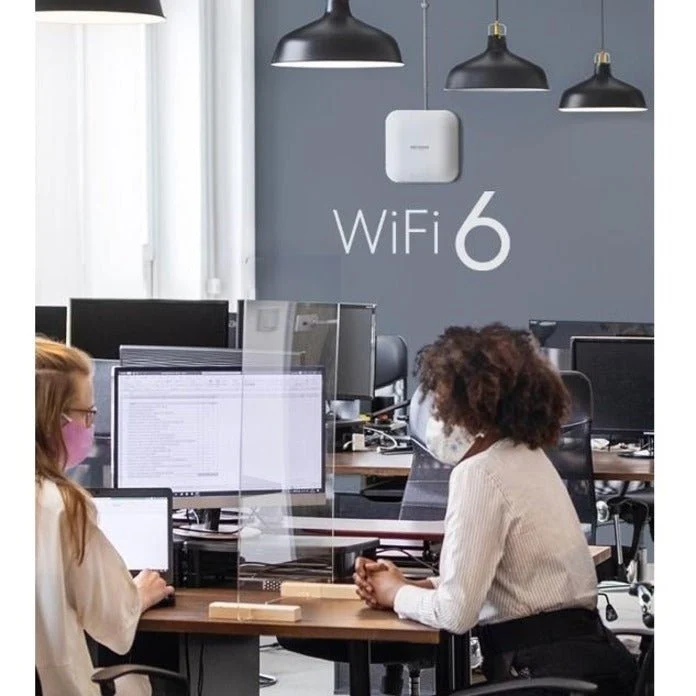 NETGEAR WAX214-100NAS AX1800 Dual-Band 802.11ax WiFi 6 Wall / Ceiling PoE Powered Access Point - Image 13