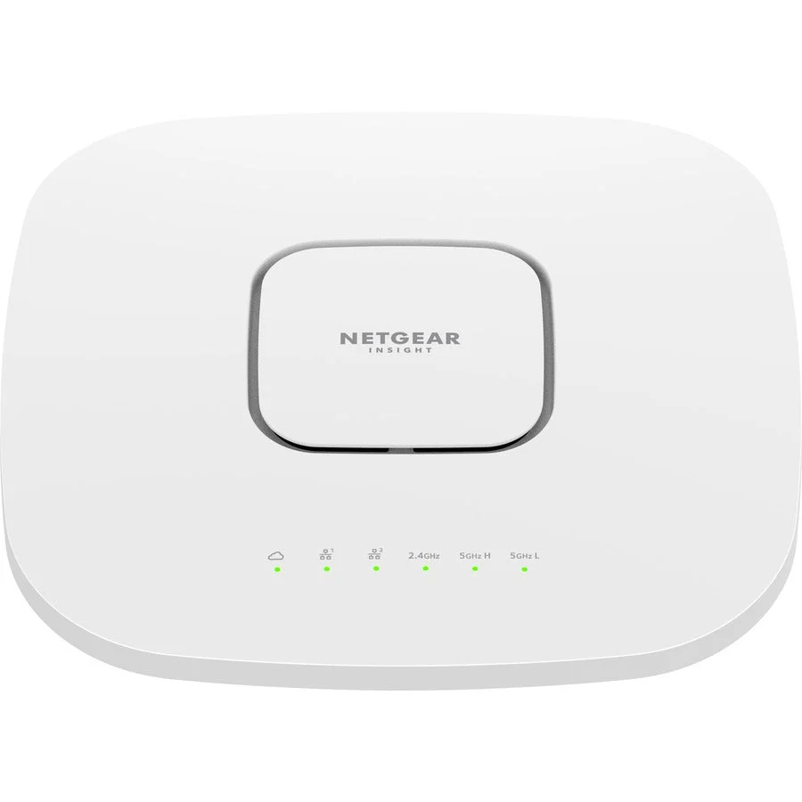 NETGEAR WAX630-100NAS Cloud Managed AX6000 Tri-Band PoE Multi-Gig WiFi 6 Access Point