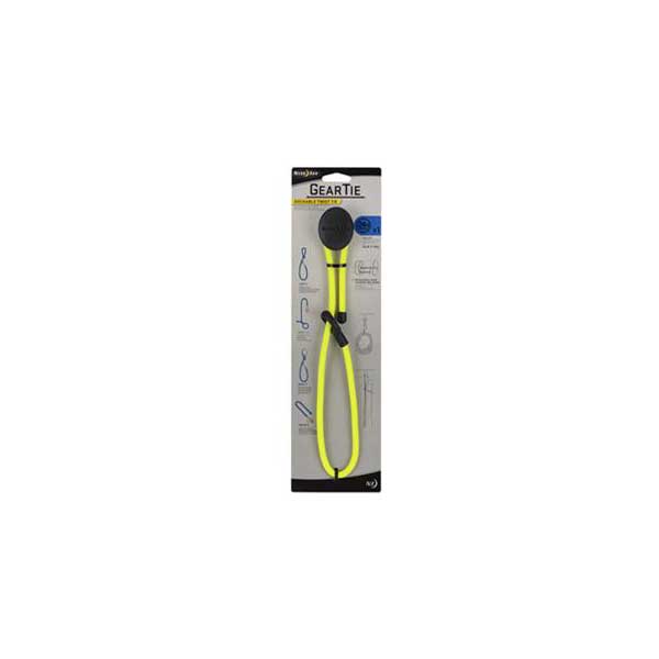Nite Ize 24" Gear Tie Dockable Twist Tie (Neon Yellow) - Image 2