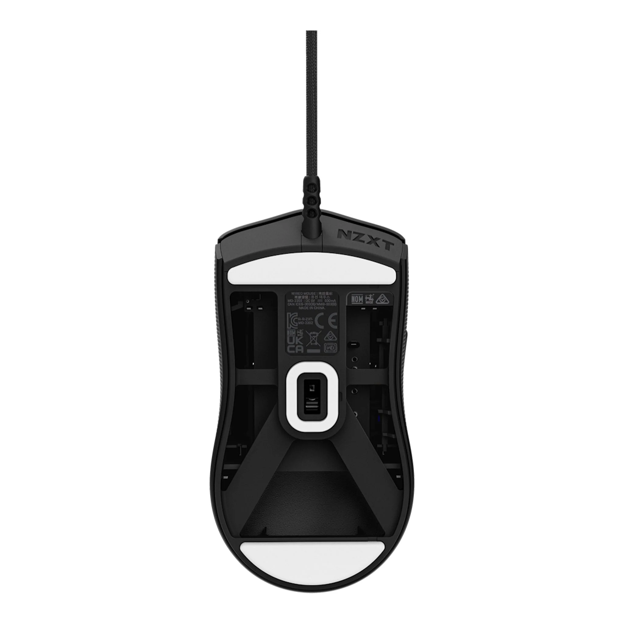 NZXT MS-001NB-03 Lift 2 Symm Lightweight Symmetrical Wired Gaming Mouse - Black - Image 5
