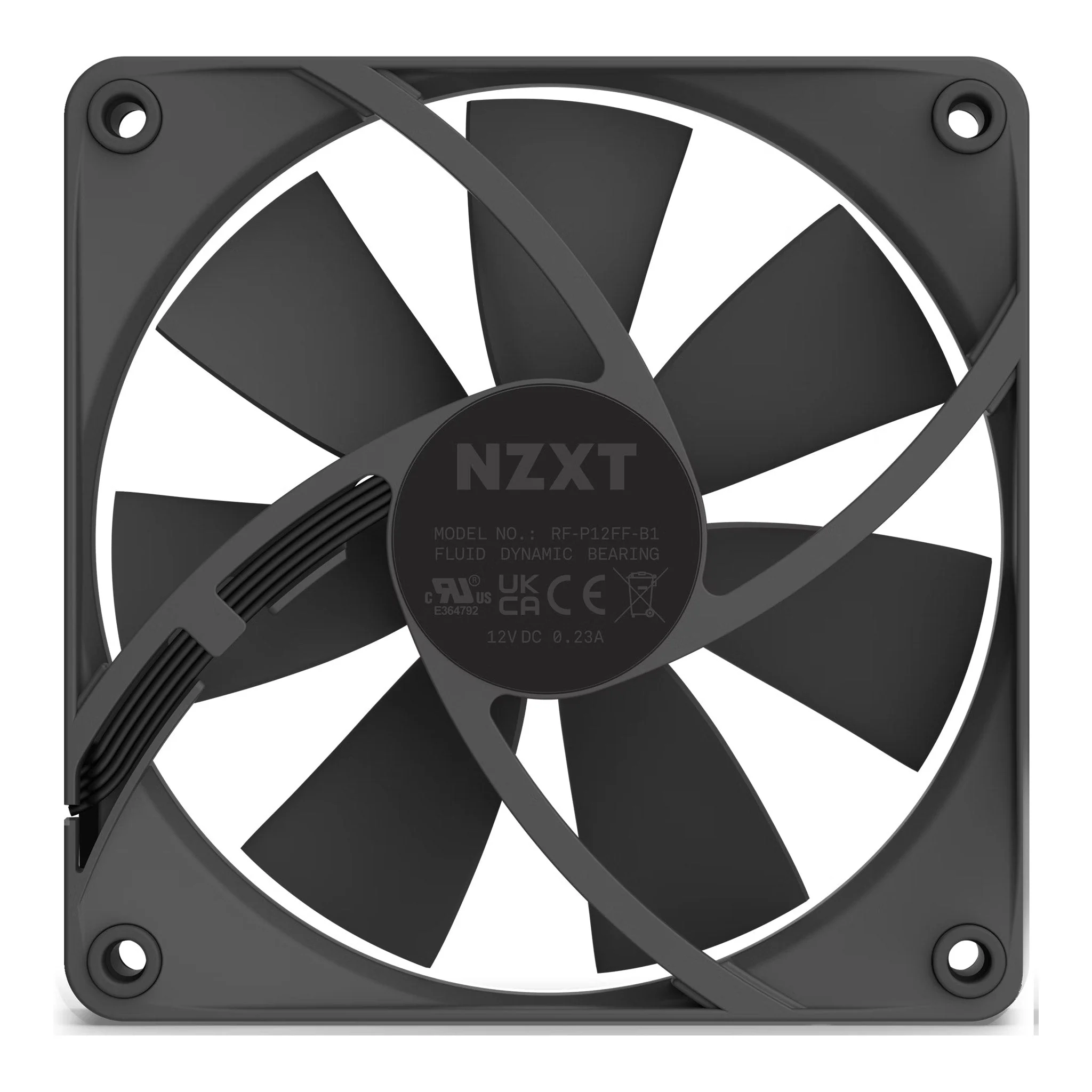 NZXT RF-P12SF-B1 120mm Static Pressure F120P Fan - Image 6