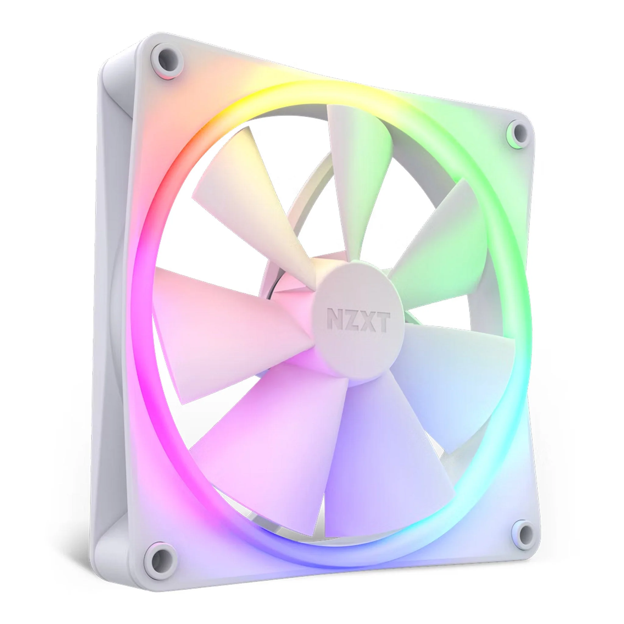 NZXT RF-R14SF-W1 140mm White F140 RGB PWM Fan