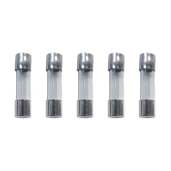OptiFuse 5mm x 20mm 125mA 250V Fast Acting Glass Fuse - 5 Pack (FSC-125mA-BP)