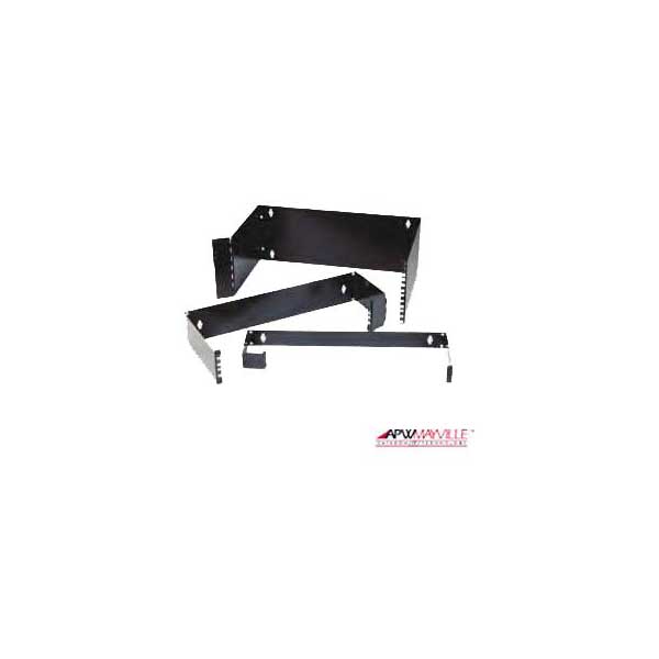 Optima Stantron 1U Wall Mount Patch Panel Bracket - 1.75" (H) x 6" (D)