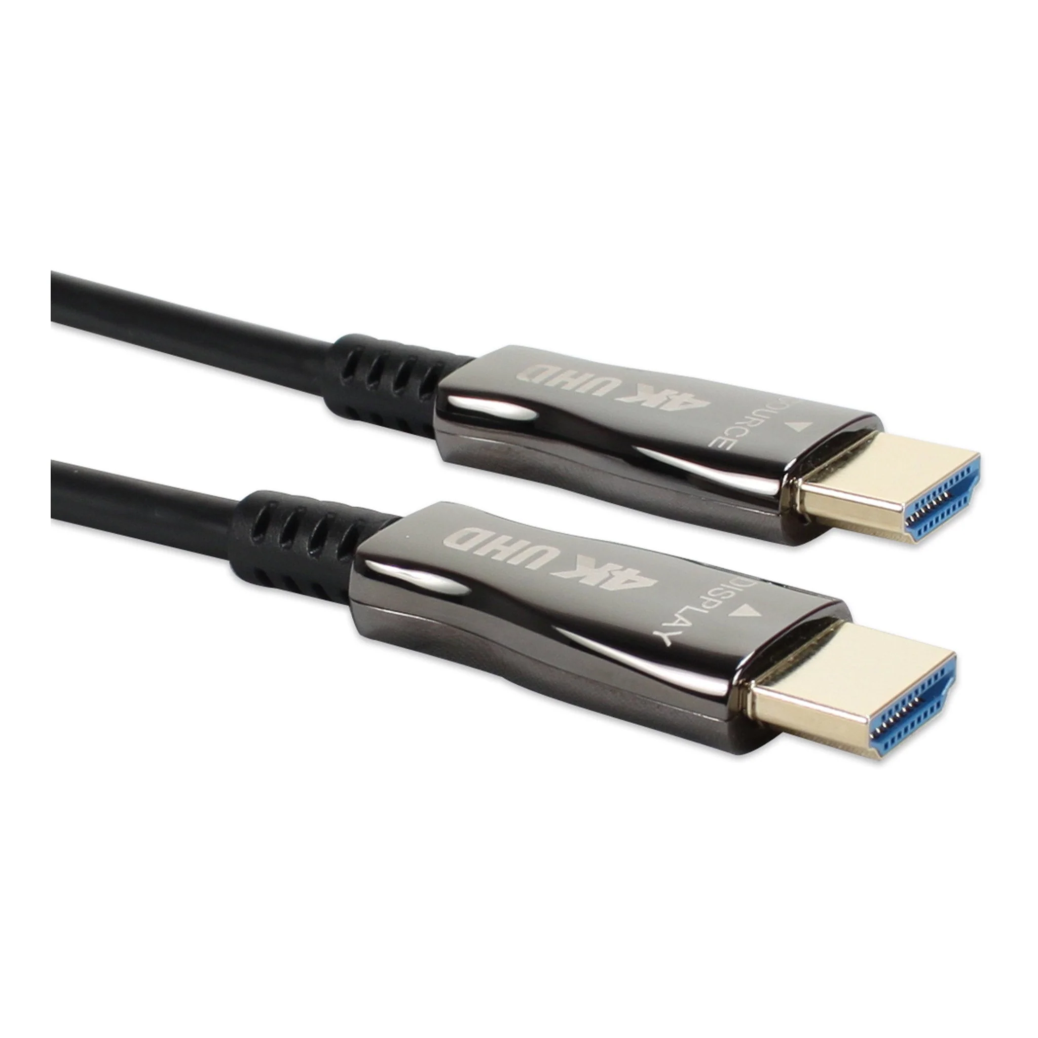 QVS HF-100M 100-Meter Active HDMI UltraHD 4K/60Hz 18Gbps with Ethernet High Speed Cable